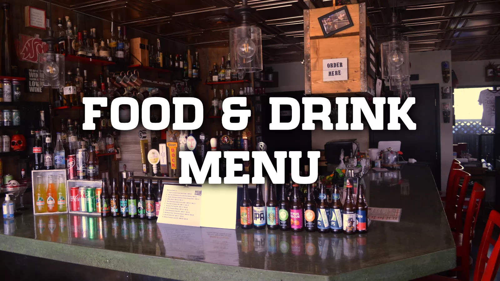 Red Card Pub and Tex Mex Taco Bar. Tex Mex, beer, and margaritas menu
